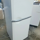 三菱　ノンフロン　冷凍冷蔵庫 MR-14J-W 2ドア