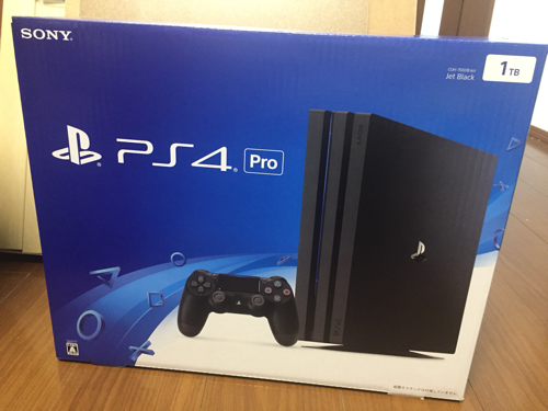 【新品未開封】PlayStation®4 Pro ジェット・ブラック 1TB CUH-7000BB01 （PS4 pro）プレイステーション