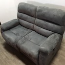 ☆090801　使用半年！超美品　電動リクライニングソファー　グレー