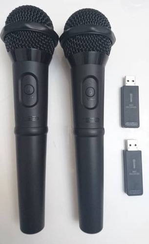 ウィィU ワイヤレスマイク 2個 美品