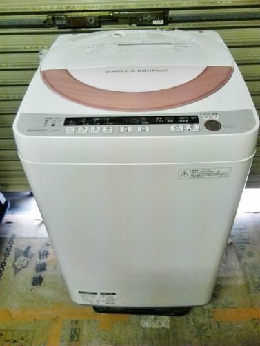 シャープ　6kg　洗濯機　2015年製　美品　受付29日迄