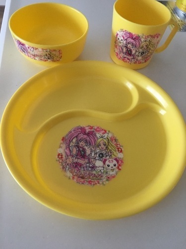 スイートプリキュア 食器セット にゃぁ 昭和町の食器の中古あげます 譲ります ジモティーで不用品の処分