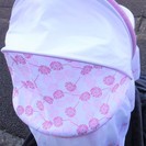 デルタチルドレン Delta Children 乳幼児用 ベビーベッド バシネット Infant's Sweet Beginnings Bassinet 花柄◆あかちゃんもすやすや