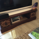 バリ家具 木彫りのテレビボード