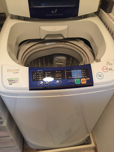 2012年購入 乾燥風付 洗濯機5キロ