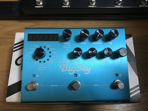 Strymon:BigSky(ビッグスカイ/リバーブ・マシーン)