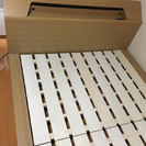 ＊美品＊　ダブルベットフレーム（マットレス込）　＊取引中＊