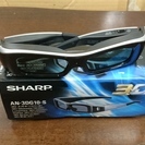 SHARP 液晶テレビ LC-46LB3 46型 2011年製 +　SHARP　3Dメガネ　AN-3DG10-S +　ハヤミ工産㈱　壁寄せスタンド　KF-700 − 埼玉県