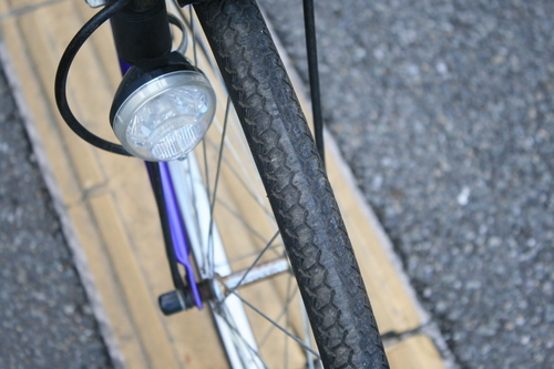 自転車 紫 ママチャリ