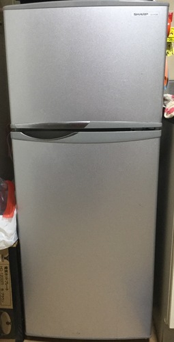 冷蔵庫 2ドア 118l ノンフロン シャープ シルバー 一人暮らし用