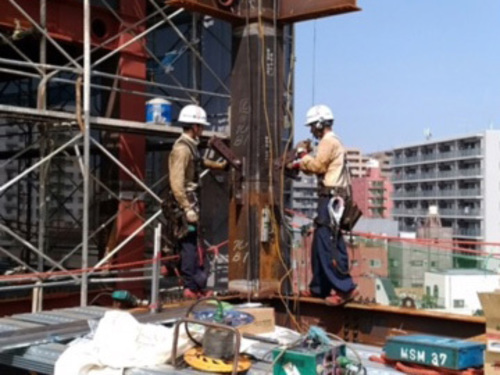 急募 鉄骨 建て方 かじ工事職人見習い ミナミ 志木の鳶職の正社員の求人情報 株式会社 ミナミ ジモティー