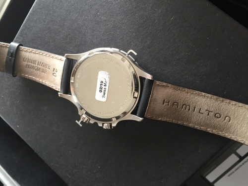 HAMILTON(ハミルトン) 腕時計 カーキ H74451833 メンズ 黒 - アクセサリー 