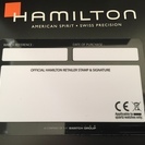 HAMILTON(ハミルトン) 腕時計 カーキ H74451833 メンズ 黒