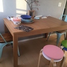 民泊・Airbnbの方、新生活を始める方、お洒落なリビング・ダイニングセットと冷蔵庫お譲りします