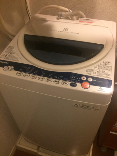 洗濯機 東芝 6kg aw-60gk-w