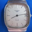 (W-90)LONGINES　クォーツ　ステンレススチール腕時計...
