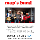map's band LIVE（カントリー）