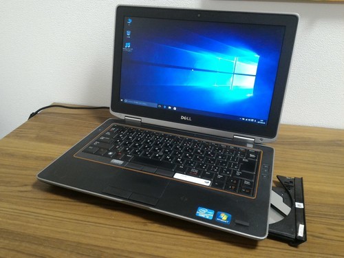 お取引中)第2世代Core-i3 ﾒﾓﾘ3G搭載! 高性能Windows10ノートPC Win10/Core-i3/3GB/160GB/DVD-ROM/無線LAN/Libre Office [Dell Latitude E6320]