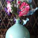可愛い 造花 花瓶付き