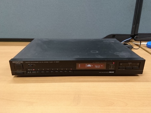 ケンウッド（KENWOOD） AM/FMチューナー KT-880F 通電確認のみ