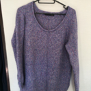 セーター 紫 ブランド