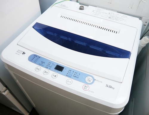 HerbRelax　2014年製　YWM-T50A1　ヤマダ電機オリジナル　全自動電気洗濯機　5kg
