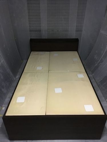 収納付セミダブルベッド