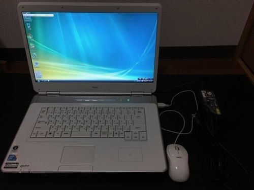 美品 NEC ノートパソコン メモリー 4GB HDD 320GB　ブルーレイ