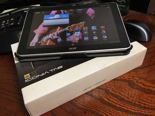【タブレット】acer ICONIA TAB A700
