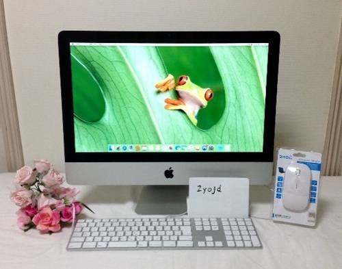 超美品 iMac mid 2010 core i3  メモリ増設 8GB  500GB SD