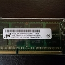 ノート用メモリー Micron PC3-10600S DDR3-...