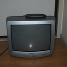 ０円2008年製１４型ブラウン管テレビ