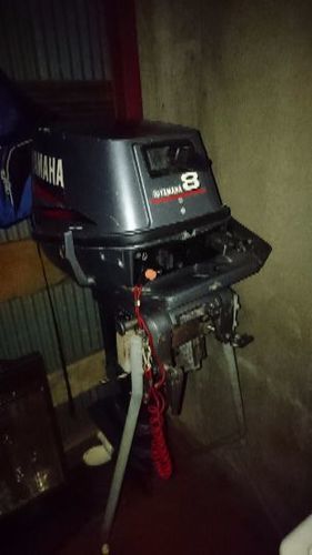 ８馬力 2スト 船外機 12Lタンク付