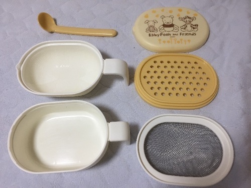 ベビープー 離乳食調理セット なつ 広島のベビー用品 授乳 お食事用品 の中古あげます 譲ります ジモティーで不用品の処分