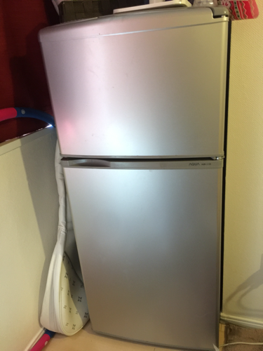 AQUA 冷蔵庫 1人暮らし用 109L 2015年製
