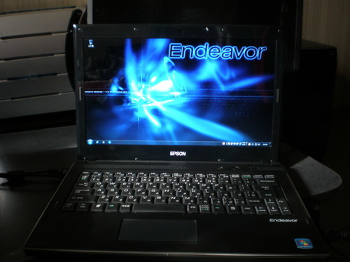 ノートパソコン EPSON Endeavor Core i7 Windows7 　　　　　　Microsoft Office Professional 2010