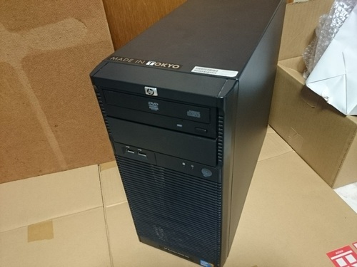 高性能デスクトップ Hp ML110 G6 Xeon X3430 GTS250