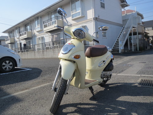 最終値下げ  美車♪オシャレでレトロな、キムコ ルッカー50　低走行・綺麗