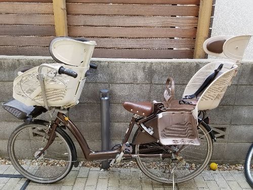 【取り引き中】アンジェリーノ　子ども2人乗せ自転車