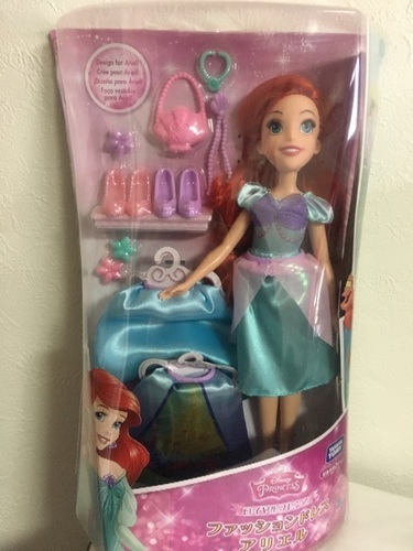 ディズニープリンセス アリエル 着せ替え人形 てぃぐち 高安のおもちゃ 人形 の中古あげます 譲ります ジモティーで不用品の処分