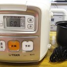 【取引完了】②タイガー　マイコン炊飯ジャー　３合炊き　２０１５年製