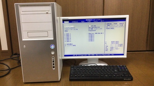 最終値下げ【3月上旬迄の取引希望】　自作PC Q6600 2.40GHz、PV4、SE-90PCI、Majestouch付き　部品取りにも！