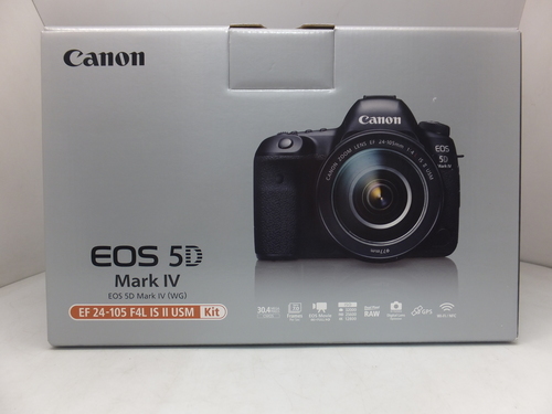 未使用品 Canon キャノン EOS 5D Mark IV EF24-105L IS II USM レンズキット 家電 カメラ