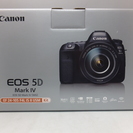 未使用品 Canon キャノン EOS 5D Mark IV E...