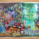 Disney 完成品ディズニーキャラクターパズル&額縁◆マジカル...