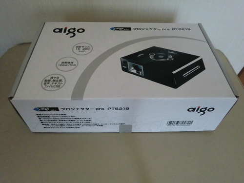 Aigo プロジェクター pro PT6219