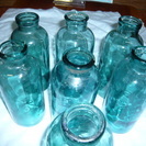レトロなガラス瓶・7本