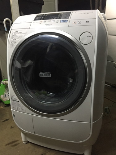 HITACHIドラム洗濯機9キロ