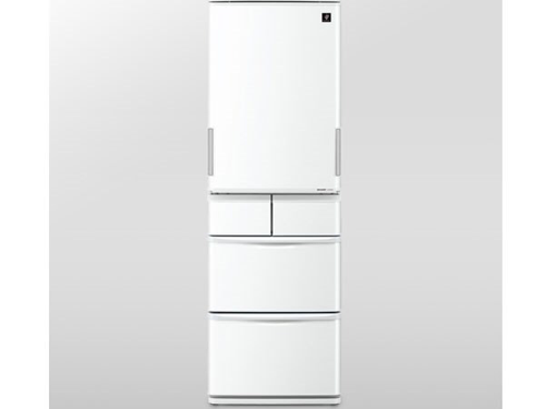 ◉商談中◉SHARP 白 冷蔵庫 両開き SJ-PW42X-W どっちもドア
