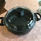 チタン製鍋　２４ｃｍ